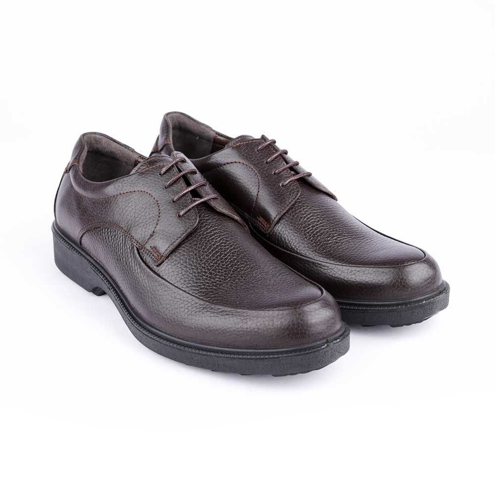 کفش مردانه ملی مدل کوشیار بندی کد 13193754 رنگ قهوه ای -  - 2