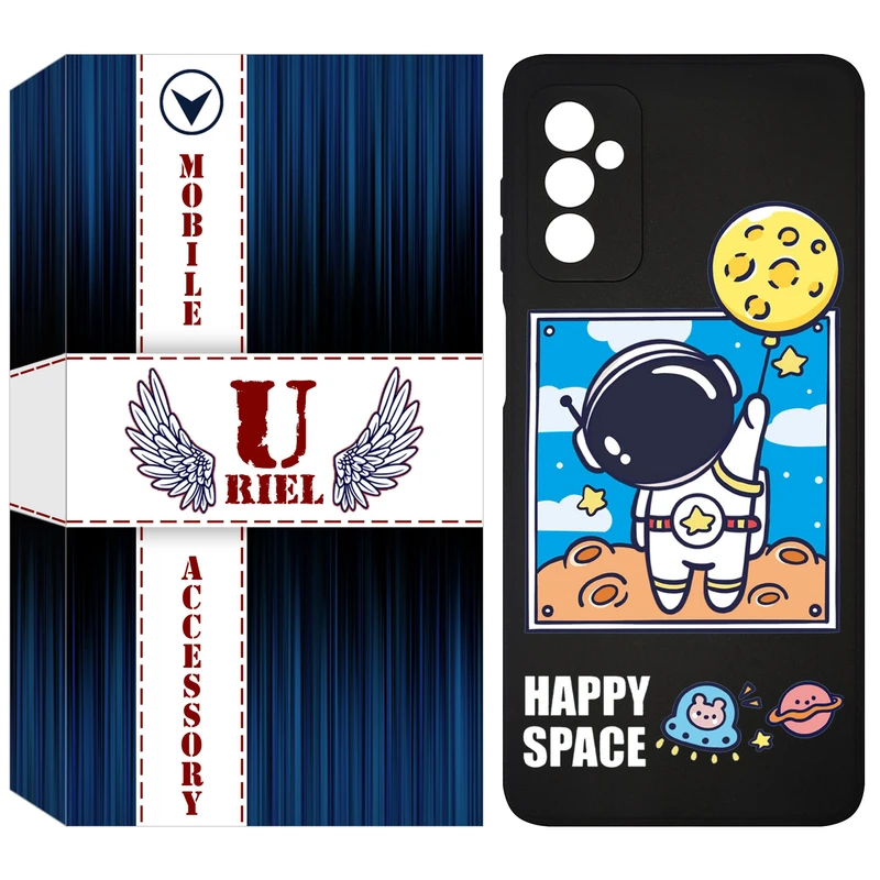کاور یوریل مدل KSH کد 7 طرح فضانورد مناسب برای گوشی موبایل سامسونگ Galaxy F13 4G