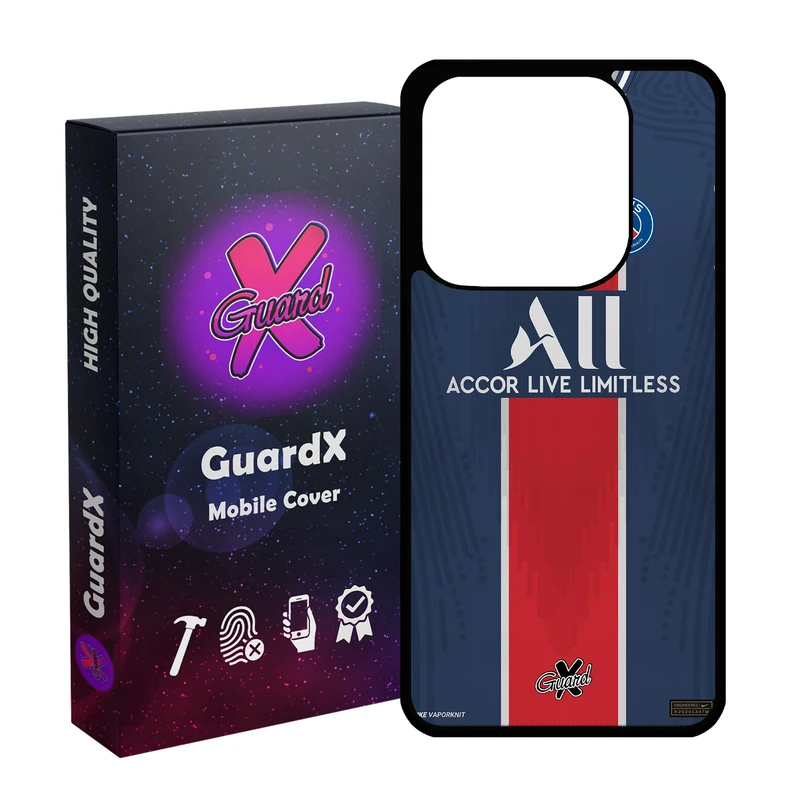 کاور گارد ایکس طرح PSG مدل 10255 مناسب برای گوشی موبایل شیائومی Redmi Note 14 4G