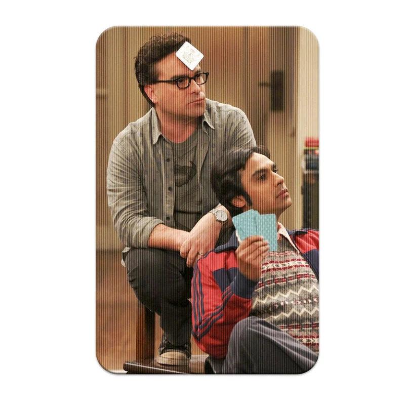 استیکر کارت پرمانه طرح big bang theory کد pm3d.642