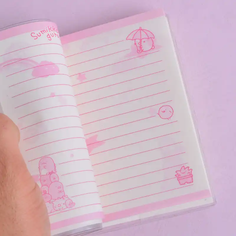 دفترچه یادداشت مدل آکواریومی طرح دختر