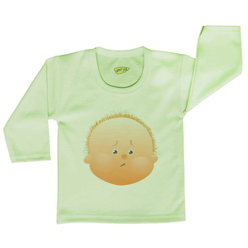 تی شرت آستین بلند نوزادی کارانس مدل TLBG-3226
