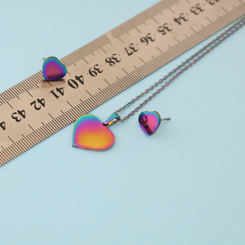 نیم ست زنانه ماصرم مدل قلب کد NS7006