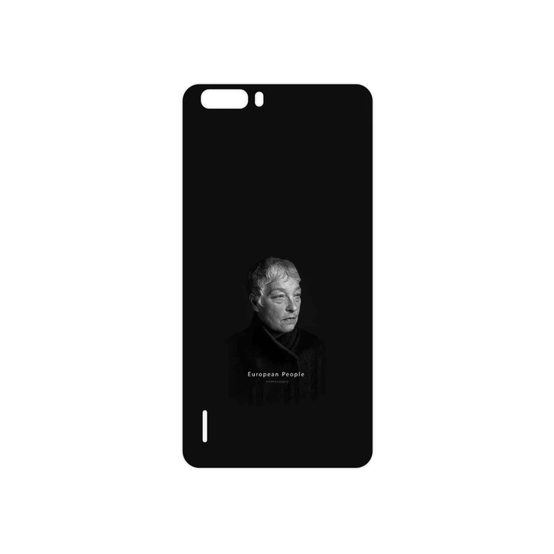 برچسب پوششی ماهوت مدل Portrait of a European Woman مناسب برای گوشی موبایل آنر 6 Plus