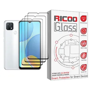 Ricoo Ricoo Glass MIX003 Screen Protector For Oppo A35 Pack Of 3