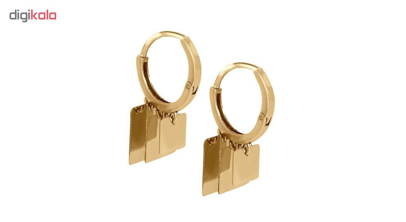 گوشواره طلا 18 عیار گالری مرجان کد 0883 گوشواره طلا 18 عیار گالری مرجان کد 0883