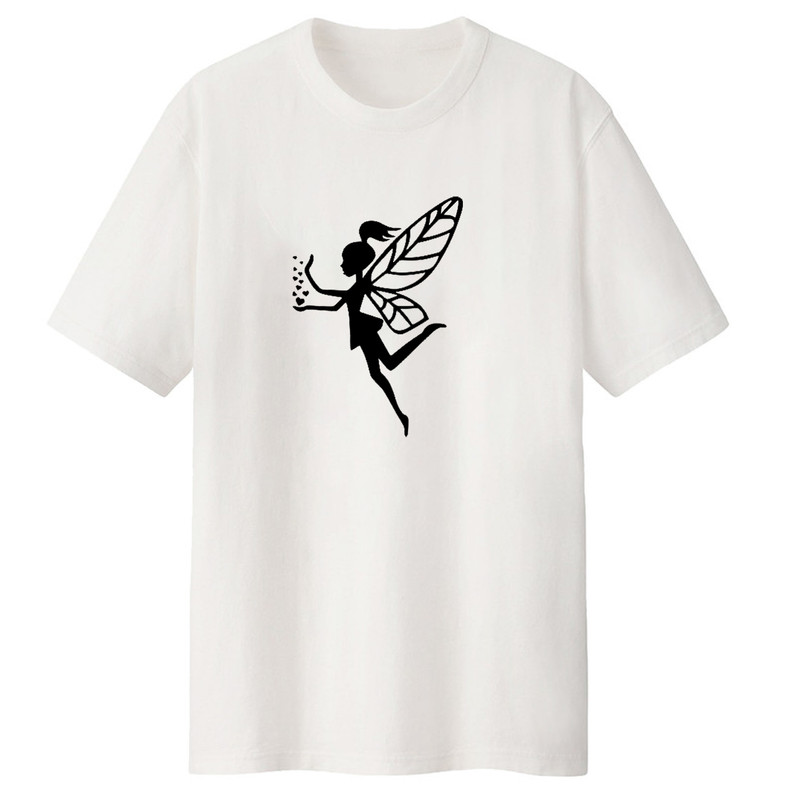 تی شرت لانگ آستین کوتاه زنانه مدل فرشته کد LL 13 S