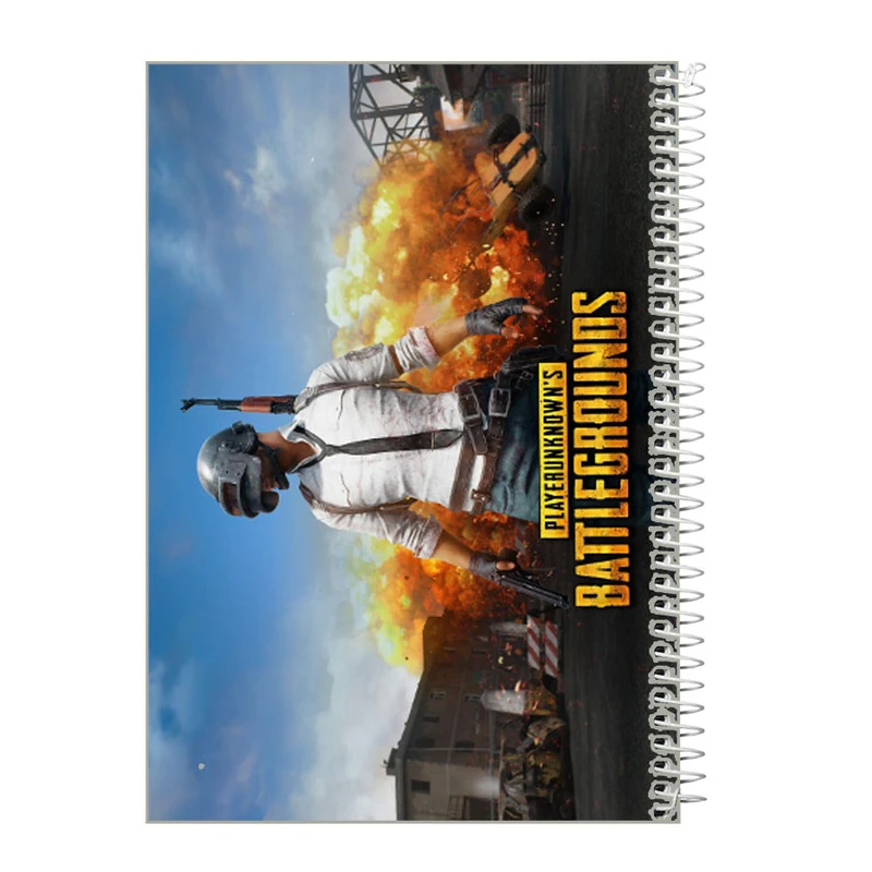 دفتر مشق 50 برگ طرح PubG کد m430