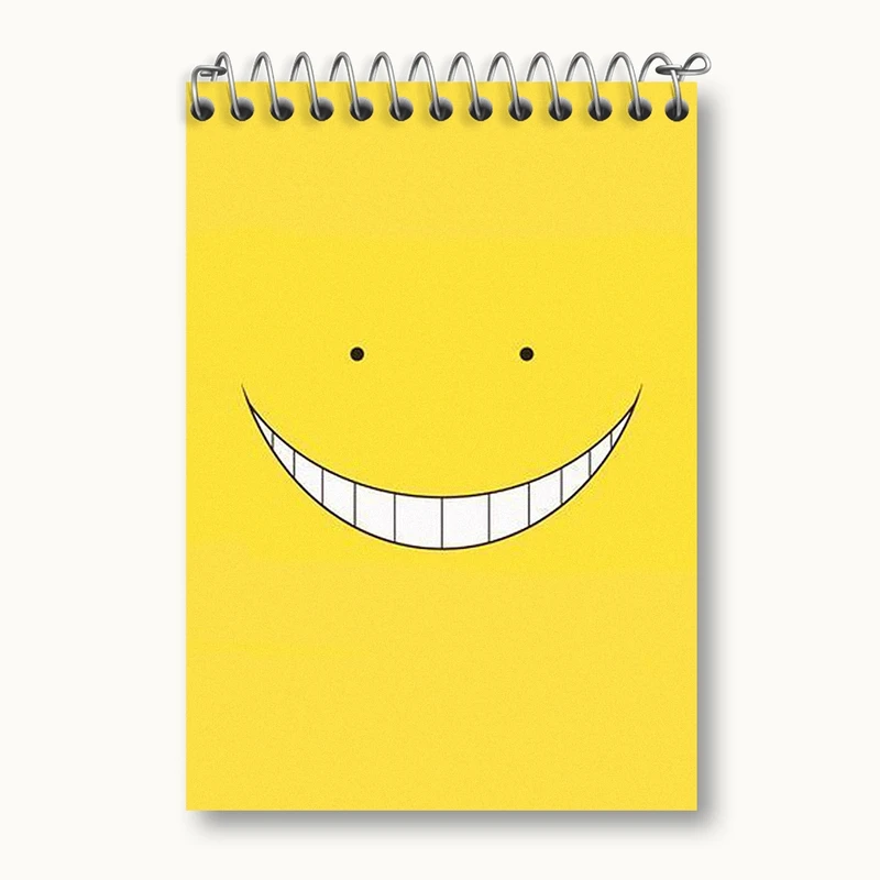 دفتر یادداشت 50 برگ خندالو مدل کورو سنسی انیمه کلاس آدمکشی کد 32046