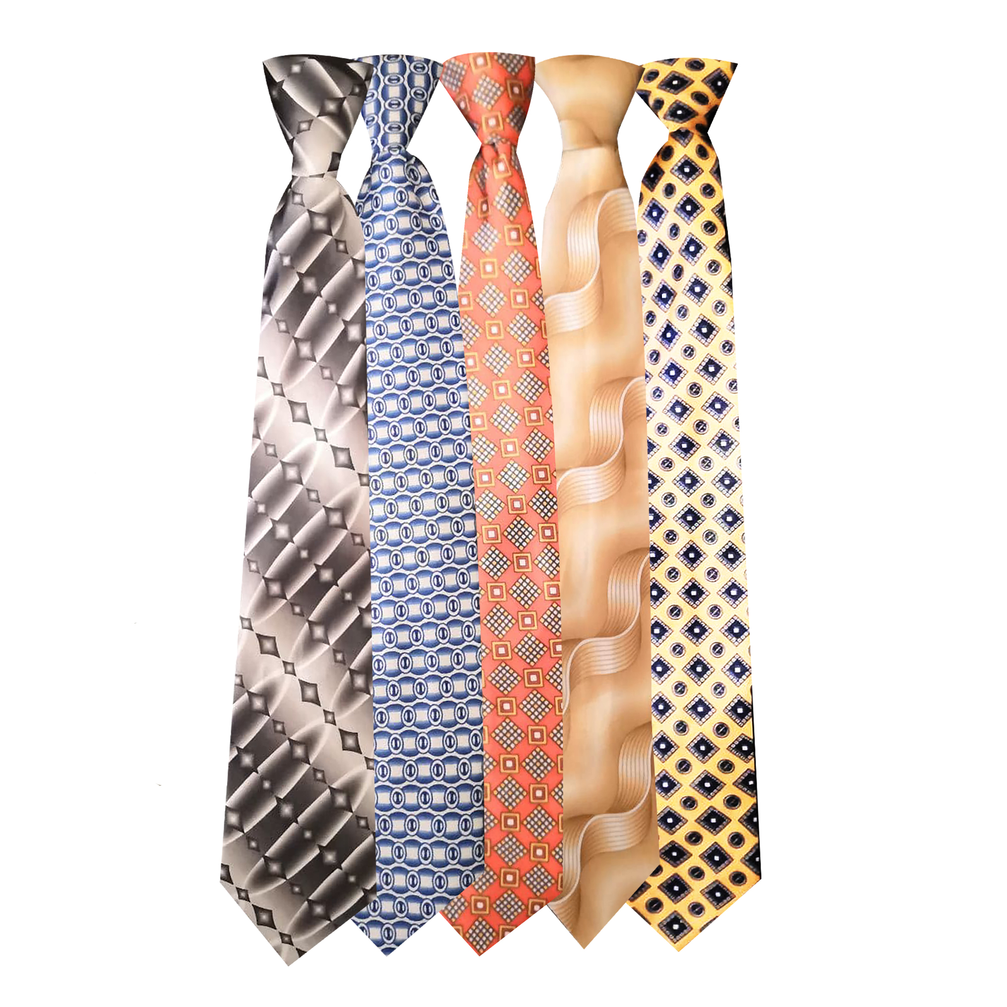 کراوات پسرانه مدل 125 مجموعه 5 عددی