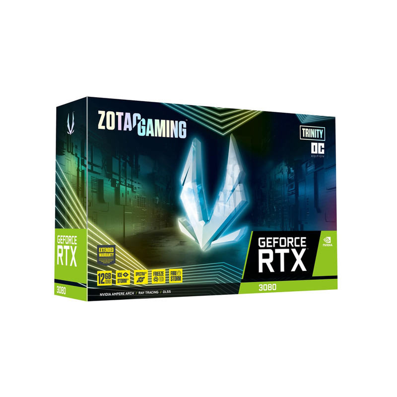 کارت گرافیک زوتک مدل GAMING GeForce RTX 3080 Trinity OC LHR 12GB