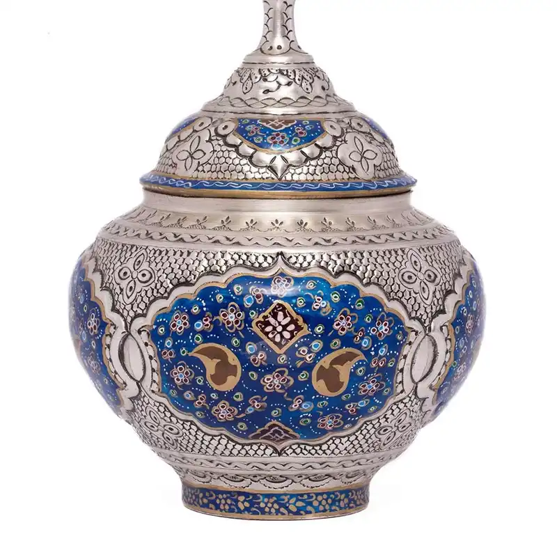 قندان قلمزنی طرح مینیاتور کد M040