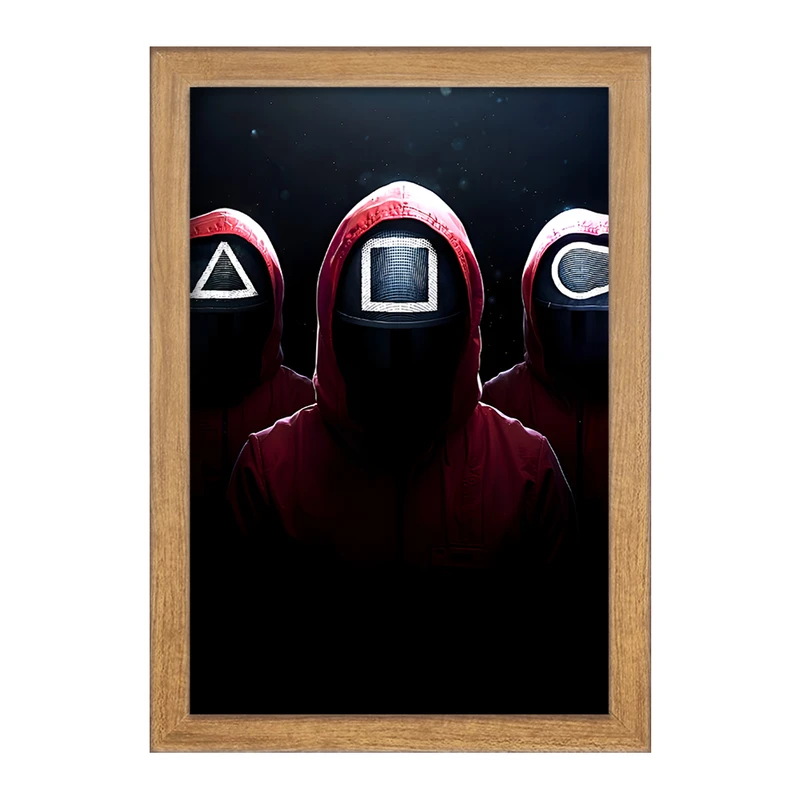 تابلو خندالو مدل بازی مرکب (Squid Game) کد F11869