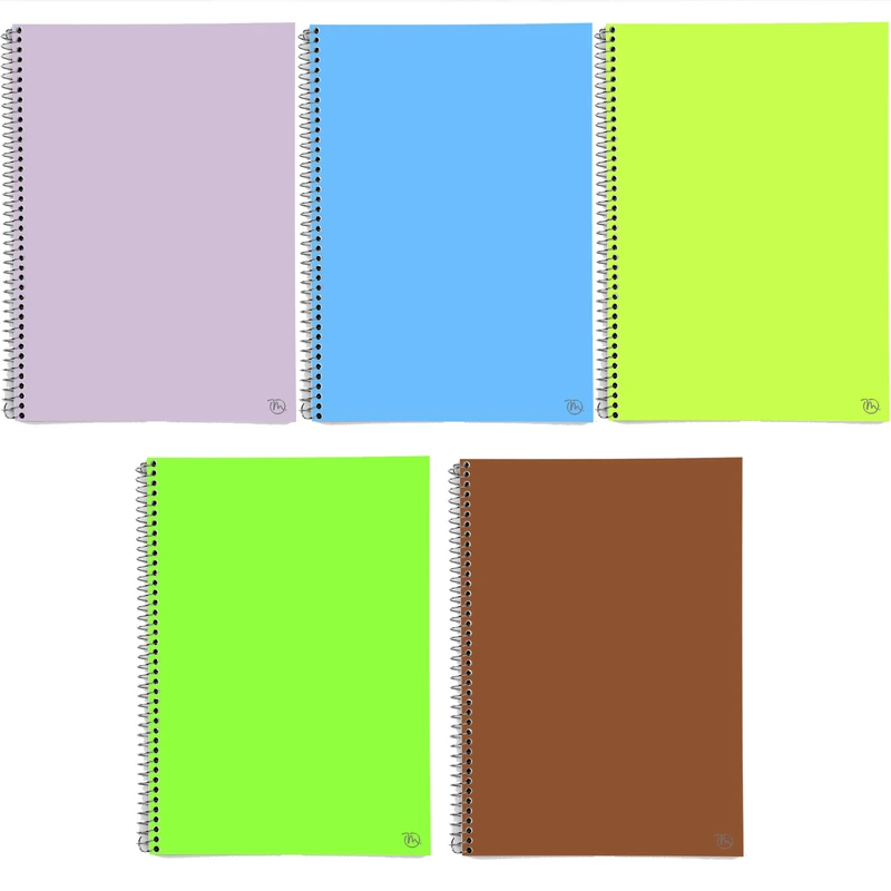 دفتر مشق 50 برگ مدوپد طرح ساده کد BD10097 مجموعه 5 عددی