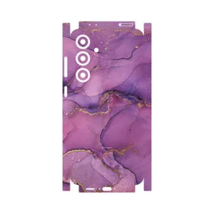 MAHOOT Purple Marble-FullSkin Cover Sticker for Samsung Galaxy S24 FE