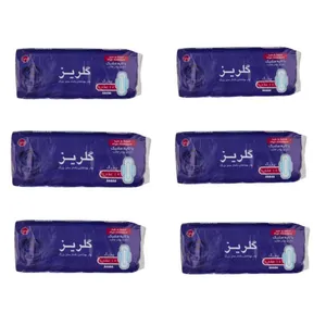 نوار بهداشتی گلریز کد 005 مجموعه 6 عددی