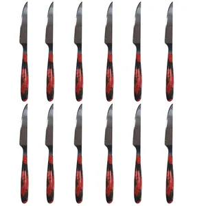 کارد میوه خوری رومانتیک هوم کد krd74 بسته 12 عددی