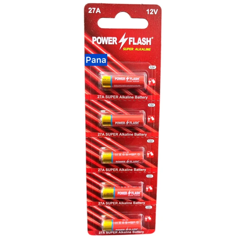 باتری پاور فلش مدل باتری 27A بسته ۵ عددی