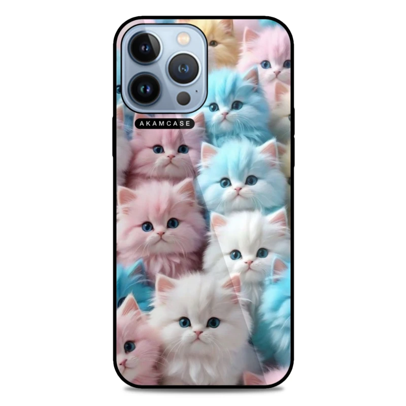 کاور آکام مدل AMC-WA13PROMAX-CATS-29 مناسب برای گوشی موبایل اپل iPhone 13 Pro Max