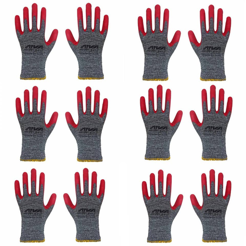دستکش ایمنی آروا مدل E874 مجموعه 6 عددی دستکش ایمنی آروا مدل E874 مجموعه 6 عددی