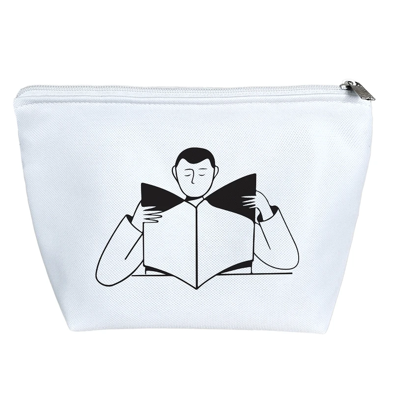 کیف لوازم آرایش دخترانه خندالو مدل کتابخوان کد 8653