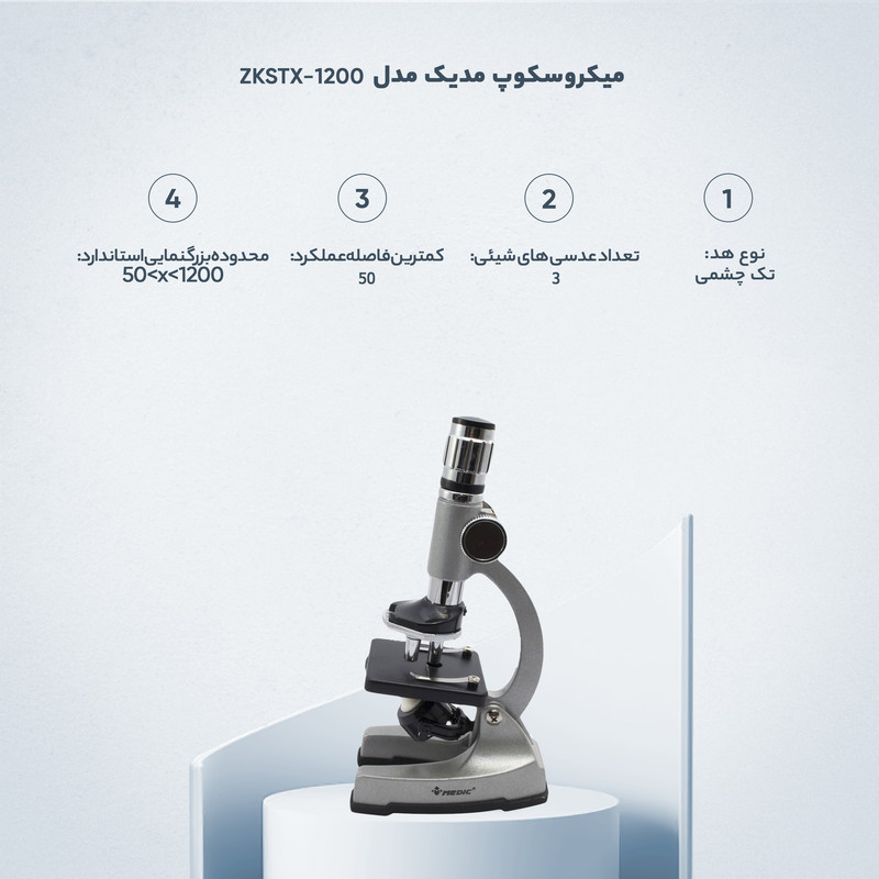 میکروسکوپ مدیک مدل ZKSTX-1200