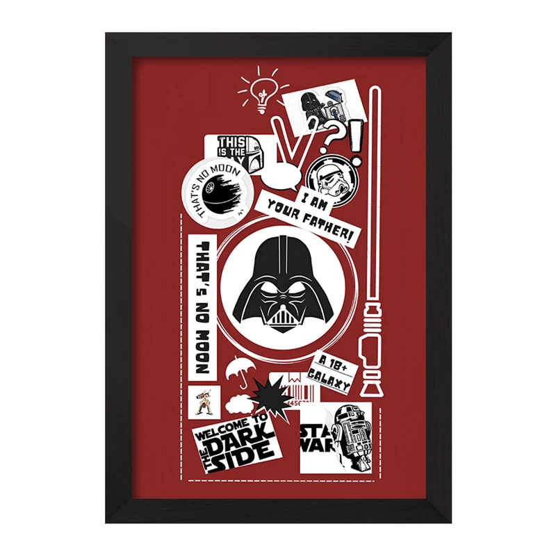 تابلو خندالو مدل جنگ ستارگان (Star Wars) کد F11053