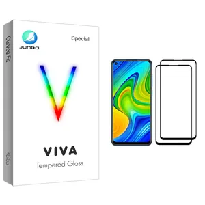 Junbo Viva Glass Screen Protector For Xiaomi Redmi Note 9 Pack Of 2
