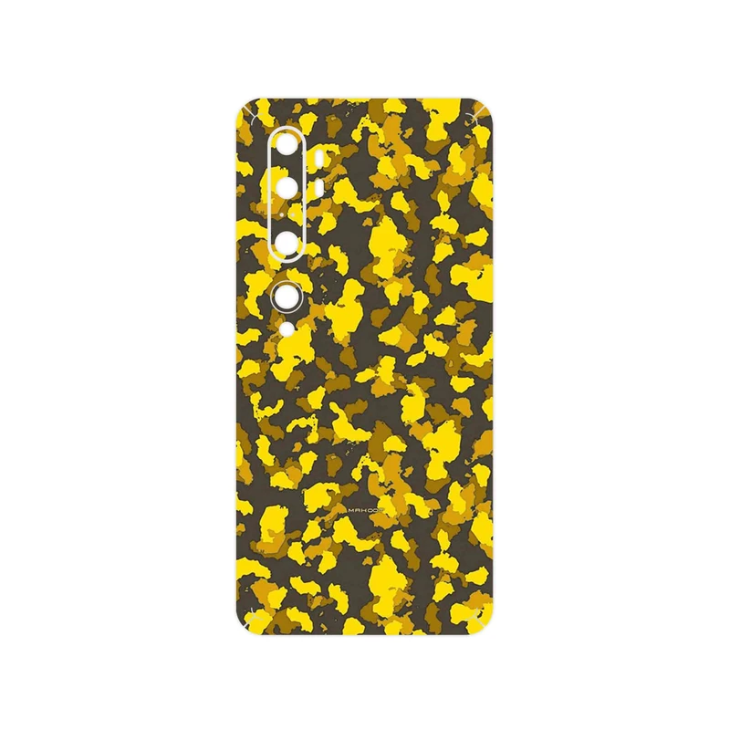 برچسب پوششی ماهوت مدل Yellow Infantry Army مناسب برای گوشی موبایل شیائومی Mi Note 10 Pro