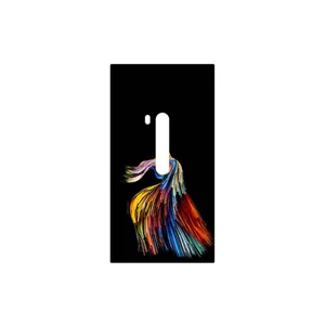 MAHOOT Rainbow Hair Digital Art Cover Sticker for Nokia Lumia 920