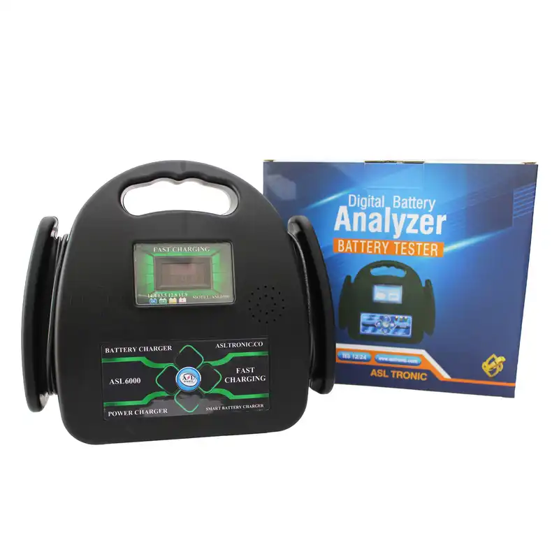 شارژر باتری خودرو مدل 20 آمپر اتوماتیک کد ASL6000