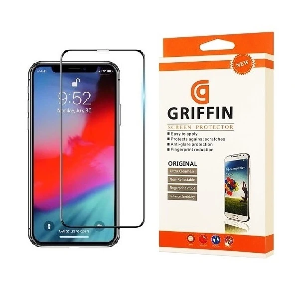 محافظ صفحه نمایش گریفین مدل FUL IPXR مناسب برای گوشی موبایل اپل Iphone XR