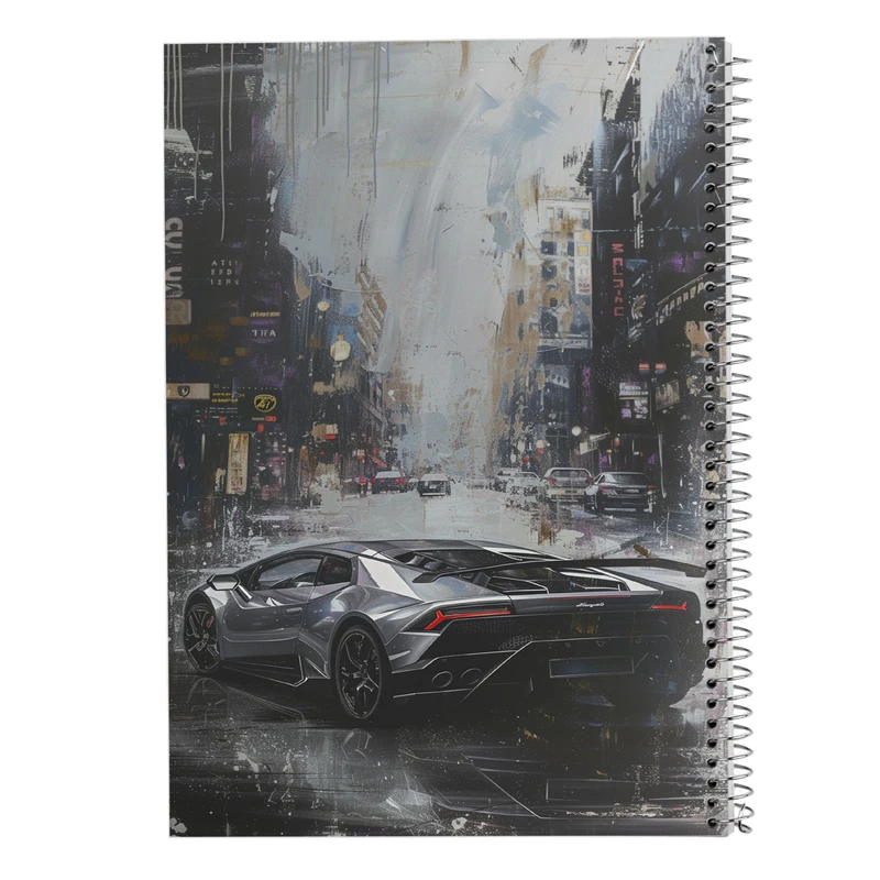 دفتر نقاشی 50 برگ مدوپد مدل need for speed کد DF13620
