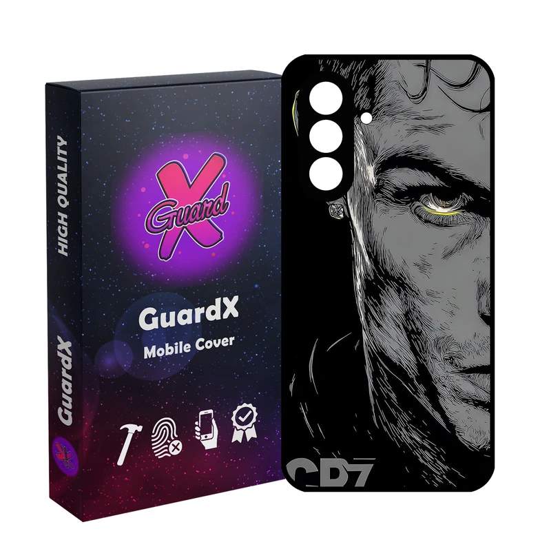کاور گارد ایکس طرح کریستیانو رونالدو مدل 10966 مناسب برای گوشی موبایل سامسونگ Galaxy S24 FE