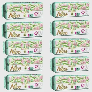 نوار بهداشتی بالدار نایس مدل N 10 بسته 10 عددی