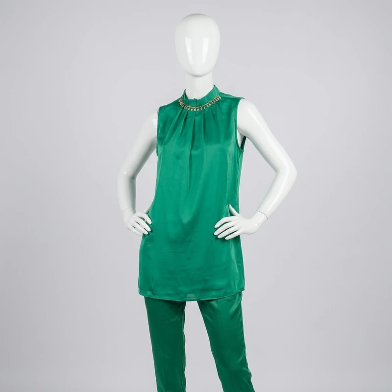 تاپ زنانه مدل ساتن کد 001