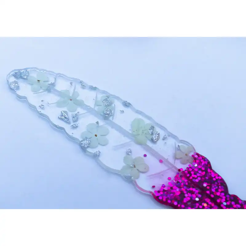 نشانگر کتاب مدل برگ گلدار کد 2