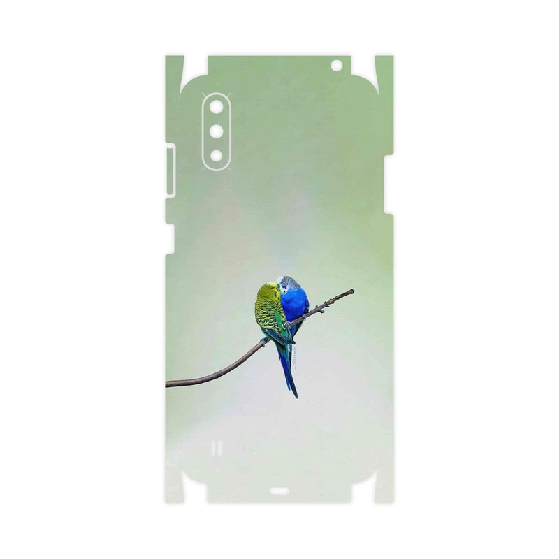 برچسب پوششی ماهوت مدل Lovebird-FullSkin مناسب برای گوشی موبایل سامسونگ Galaxy A01