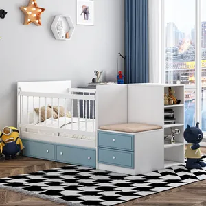 تختخواب کودک اعیان مدل FH827 سایز 130 × 70