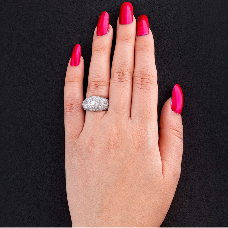 انگشتر نقره زنانه مدل AMT_R108 انگشتر نقره زنانه مدل AMT_R108