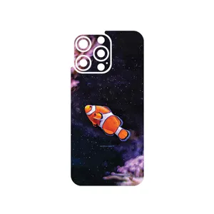 MAHOOT Clownfish Cover Sticker for Apple iPhone 15 Pro Max