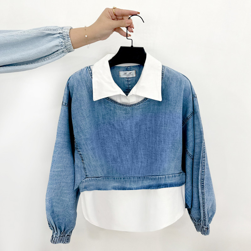 بلوز آستین بلند زنانه کد DBL.1007