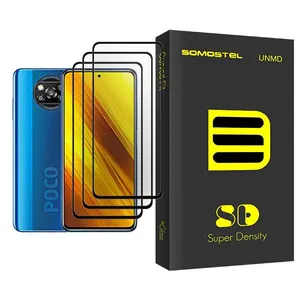 Somastel SD Glass MIX003 Screen Protector For Xiaomi Poco X3 NFC Pack Of 3