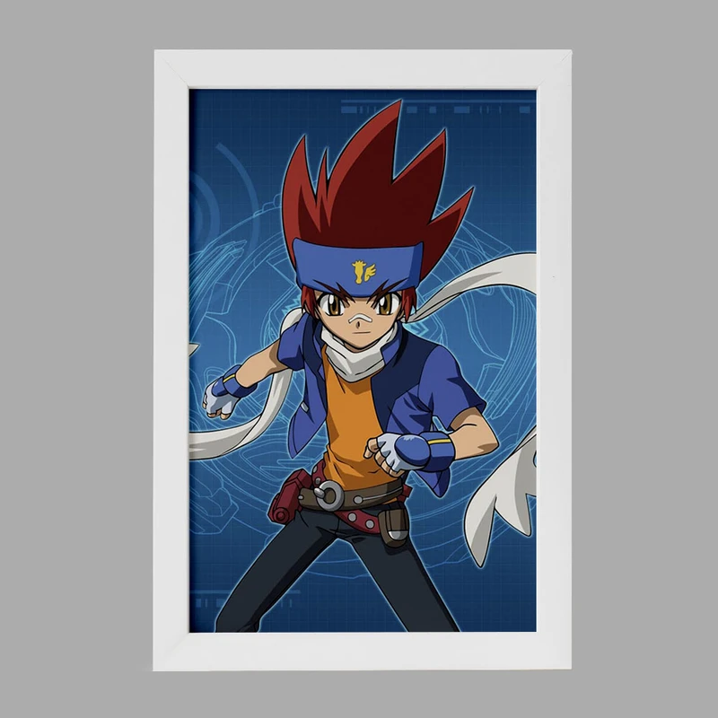 تابلو خندالو مدل انیمه فرفره های انفجاری کد 27852