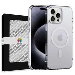 Peacock Clear Magsafe Cover For Apple iPhone 16 Pro