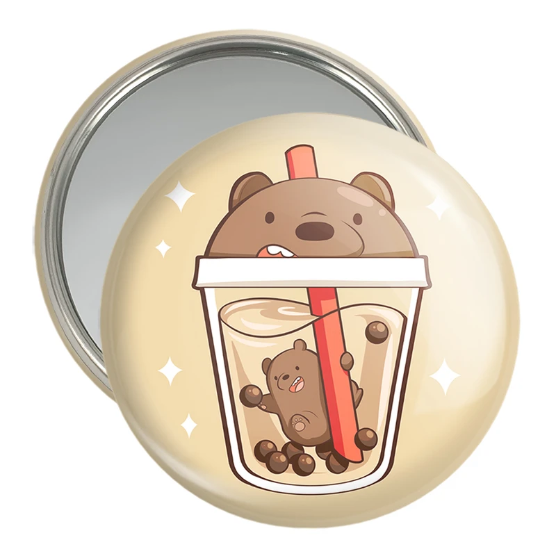 آینه جیبی خندالو مدل انیمیشن سه خرس کله پوک کد 27654