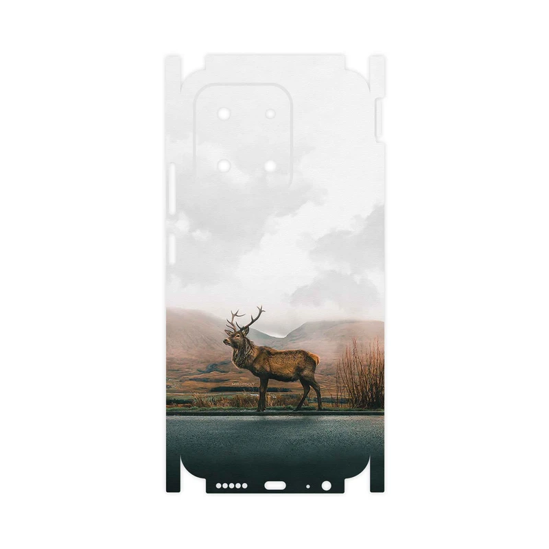 برچسب پوششی ماهوت مدل Horned_Deer-FullSkin مناسب برای گوشی موبایل شیائومی Poco C85