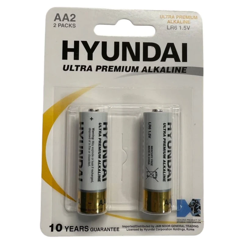 باتری قلمی هیوندای مدل اولترا پریمیوم بسته دوعددی