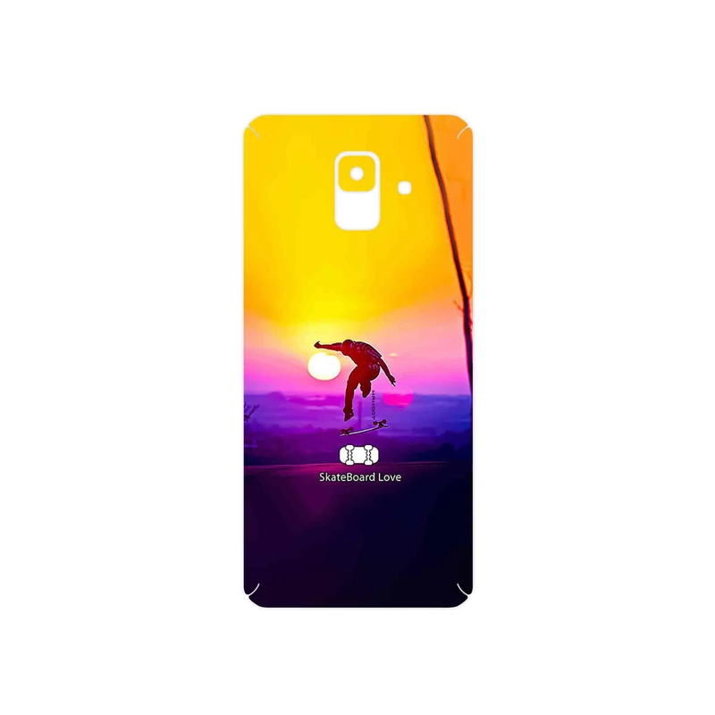 برچسب پوششی ماهوت مدل Skateboard مناسب برای گوشی موبایل سامسونگ Galaxy A6 2018