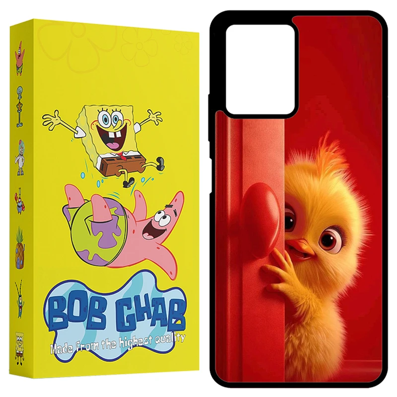 کاور باب قاب طرح جوجه مدل BCPN125 مناسب برای گوشی موبایل شیائومی Redmi Note 12 5G / Poco X5